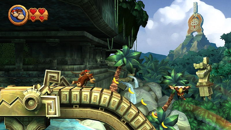 Illustration for article titled 50 Deaths In Donkey Kong Country Returns, In One Sitting